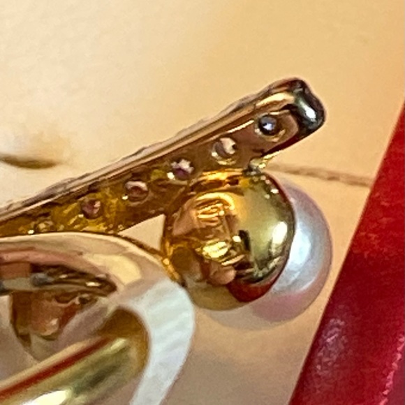 New 925 Majorica 1890 Pearl Ring - Picture 5 of 6